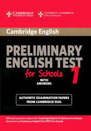 Pet 1 Preliminary English Test 1