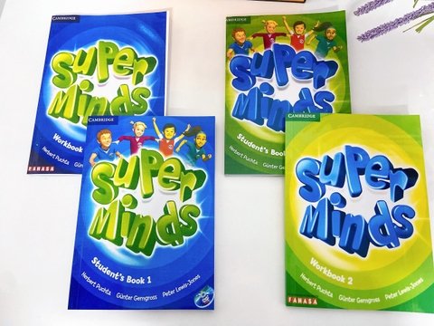 61A.3+4. Bộ Super Mind 1 ( SB + WB) (130+127) - LASER