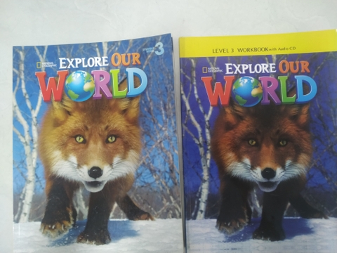 Bộ Explore Our World 3 ( Sb + WB)