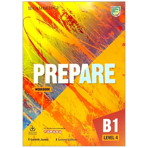 4A107+108. Bộ PREPARE level 4 (SB +WB đen trắng) (160+82) - LASER