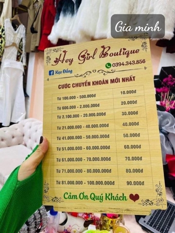 BẢNG MENU GỖ