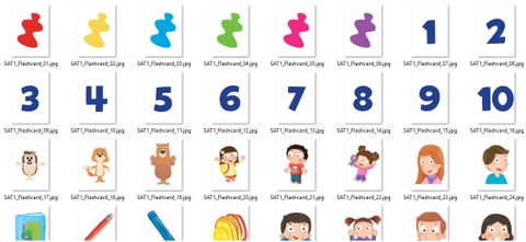 300B.0.33.13 FLC Show and Tell 1 56 thẻ A5 ép plastic