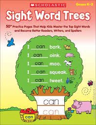 4A003.2 Sight Word Tree (56) - laser đen trắng