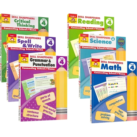 (Sách Nhập Khẩu )Skill Sharpeners Level 4