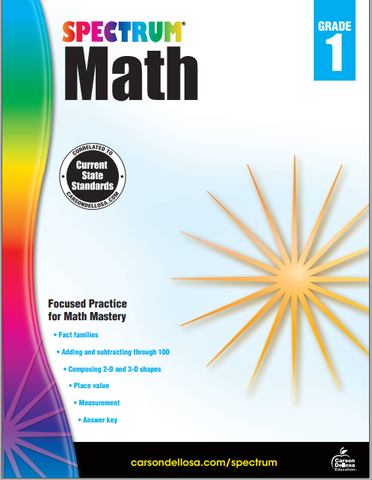 73A2.3 Spectrum 1:  Math 1