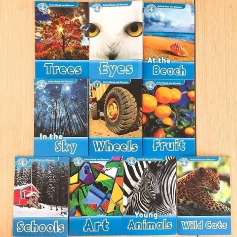 Bộ 10 quyển Read and discover 1