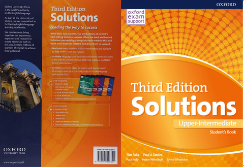 Bộ Solution Upper - Intermediate Third Edition