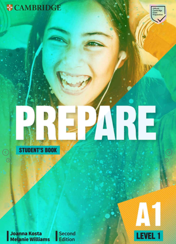 4A100+101 Bộ PREPARE level 1 (SB + WB màu) (160+87) - LASER