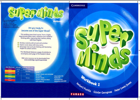 61A.3+4. Bộ Super Mind 1 ( SB + WB) (128/123)