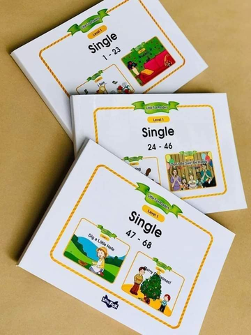 Bộ Little Fox single story level 1 ( Bộ 3 quyển 1-68) NHẬP