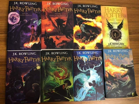 Harry potter 8 cuốn - Sách nhập khẩu