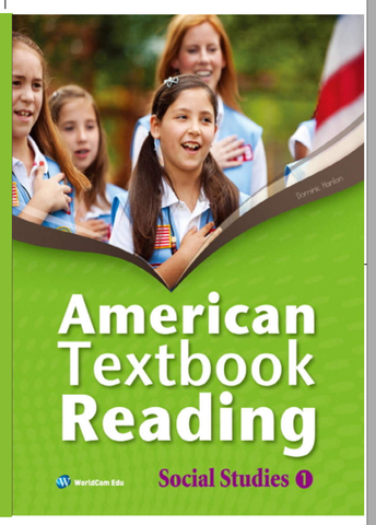4A190  American textbook Social studies 1 laser