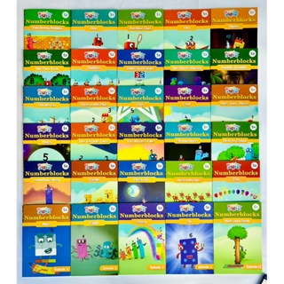 (Sách nhập Khẩu) Numberblock bộ 30 cuốn