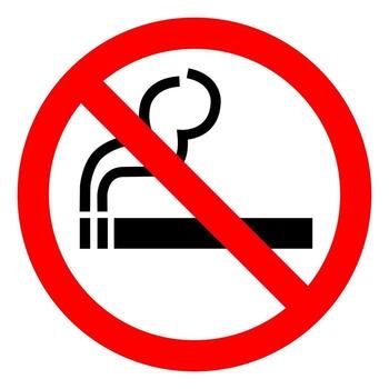 BIỂN CẤM HÚT THUỐC - NO SMOKING - TREO TƯỜNG