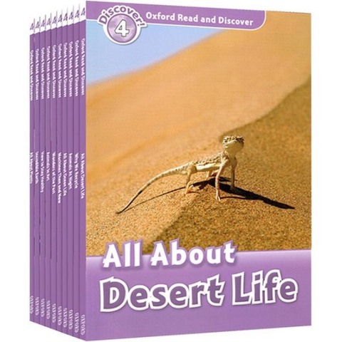 Bộ truyện Oxford Read and Discover/ imagine 4 bộ  20 cuốn kèm file nghe