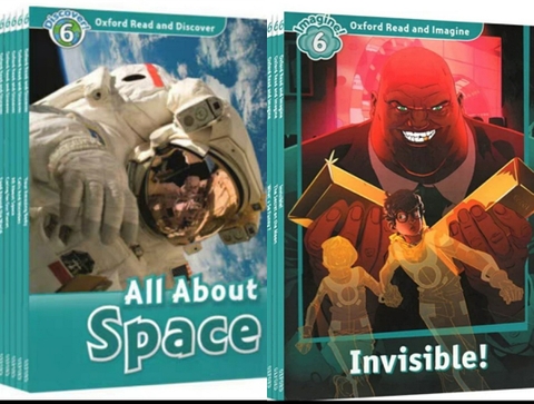 Bộ truyện Oxford Read and Discover/ imagine 6 bộ 14 cuốn kèm file nghe