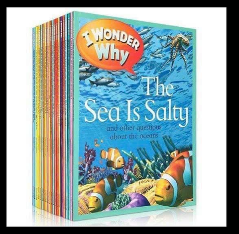 (Sách nhập khẩu) I WONDER WHY 24 CUỐN