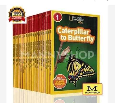 [Sách Nhập Khẩu] National Geographic Kids Level 1 - 39 cuốn