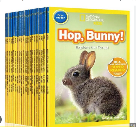 [Sách Nhập Khẩu] National Geographic Kids Level Pre - 26 cuốn