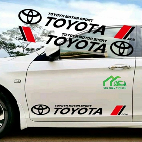 DECAL TRANG TRÍ DÁN SƯỜN Ô TÔ (thiết kế theo yêu cầu)