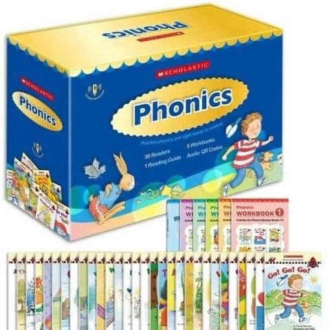 ( Bộ Nhập Khẩu )Bộ Scholastic Phonics 35 cuốn