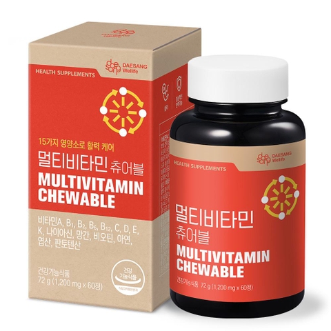 멀티비타민 츄어블 (1,200 mgx60정)