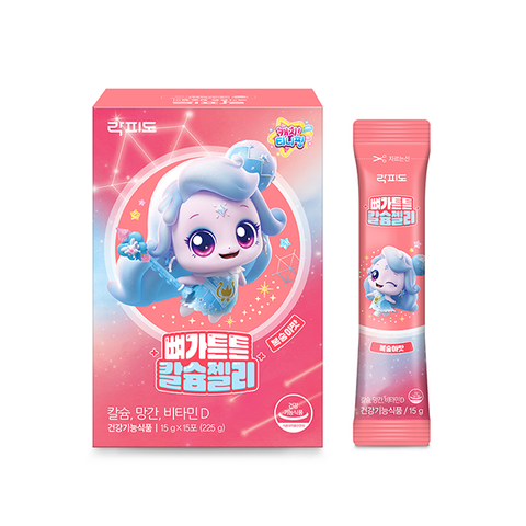 락피도 캐치티니핑 시즌5 뼈가튼튼 칼슘젤리 (15gx15포)
