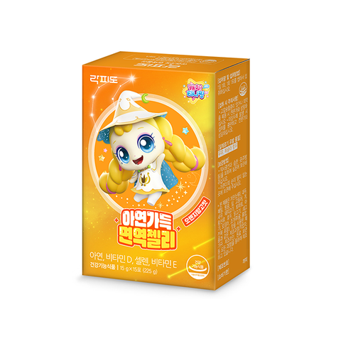 락피도 캐치티니핑 시즌5 아연가득 면역젤리 (15gx15포)