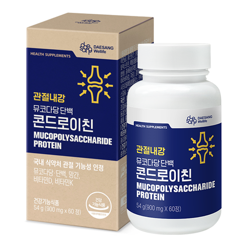 관절내강 뮤코다당 단백 콘드로이친 (900mgx60정)