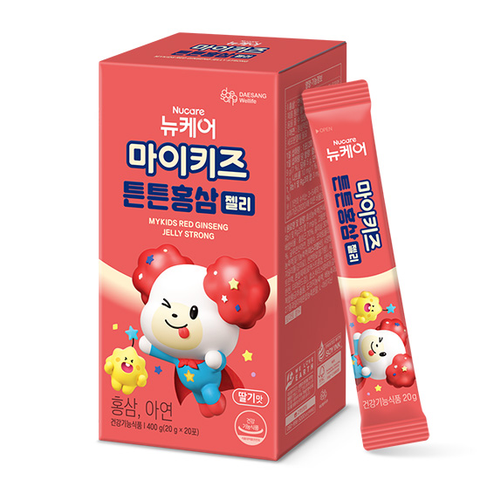 마이키즈 튼튼홍삼 젤리 (20g×20포)