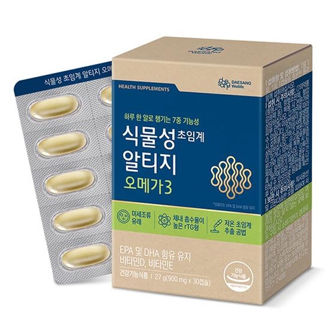 식물성 초임계 알티지 오메가3(900 mgx30캡슐)