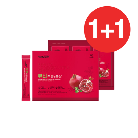 [1+1] 뷰티 석류&홍삼 (10 ml×30포) /30일분