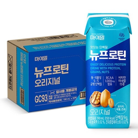 마이밀 마시는 뉴프로틴 오리지날 new 190ml*30