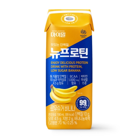 마이밀 마시는 뉴프로틴 로우슈거 바나나 new 190ml