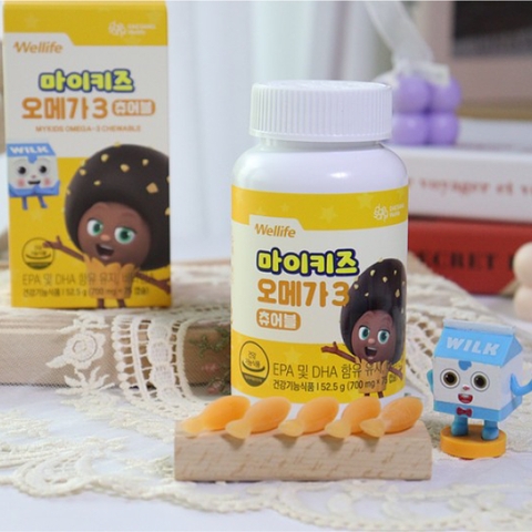 마이키즈 오메가3 츄어블 (700mg×75캡슐)