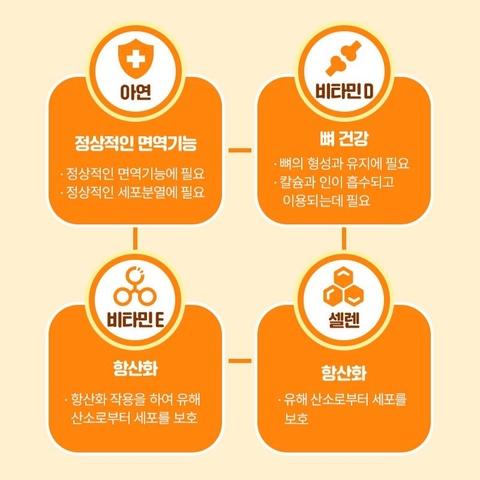 락피도 캐치티니핑 시즌6 아연가득 면역젤리 (15gx18포)