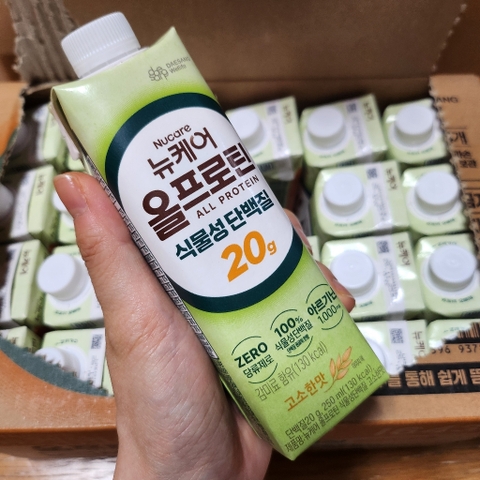뉴케어 올프로틴 식물성 단백질 고소한맛 250ml (24팩)