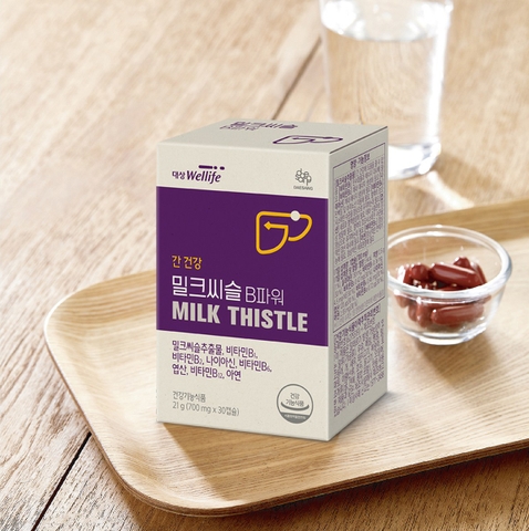 밀크씨슬 B파워 선물세트 (700 mg×30캡슐)x2