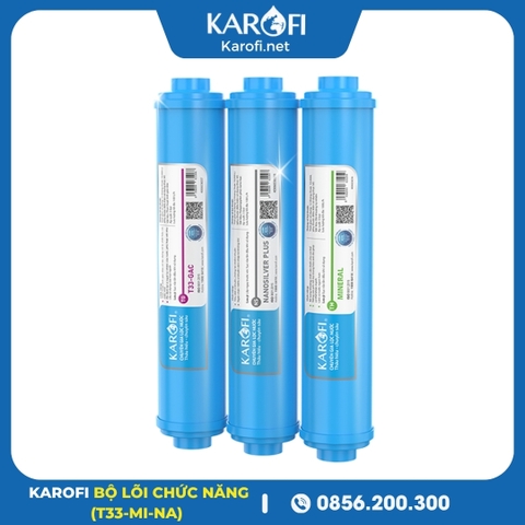 Bộ 3 Lõi Chức Năng Karofi Mẫu Mới (T33, Mi, Nano)