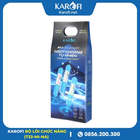Bộ 3 Lõi Chức Năng Karofi Mẫu Mới (T33, Mi, Nano)