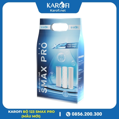 Bộ 3 Lõi Lọc Thô Karofi Smax Pro (Mẫu Mới)