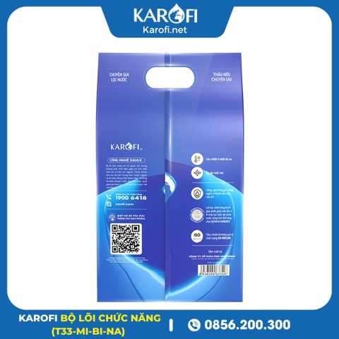 Bộ 4 Lõi Chức Năng Karofi Mẫu Mới (T33, Mi, Bi, Nano)