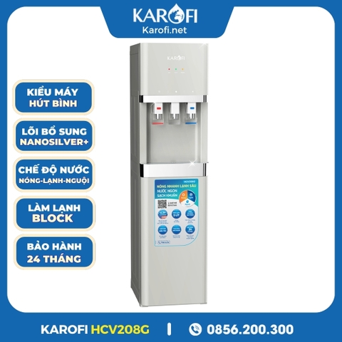 Cây Nóng Lạnh Hút Bình Karofi HCV208G