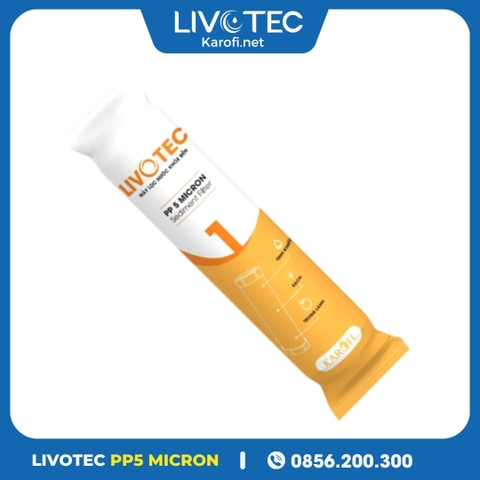 Lõi Lọc Livotec Số 1 PP 5 Micron