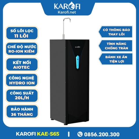 Máy Lọc Nước Hydro-Ion Kiềm Karofi KAE-S65