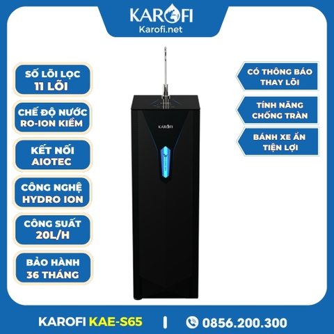 Máy Lọc Nước Hydro-Ion Kiềm Karofi KAE-S65