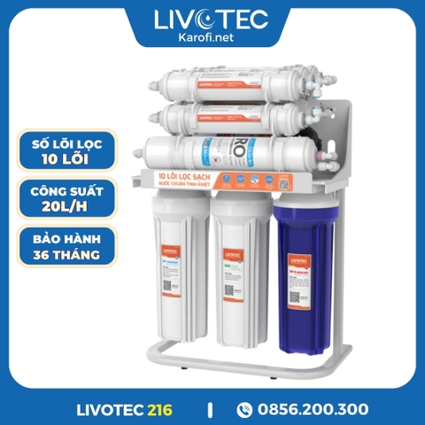 Máy Lọc Nước RO Karofi Livotec 216