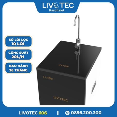 Máy Lọc Nước RO Karofi Livotec 606
