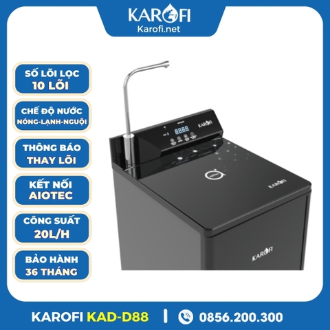 Máy Lọc Nước Nóng Lạnh Karofi KAD-D88