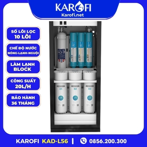 Máy Lọc Nước Nóng Lạnh Karofi KAD-L56